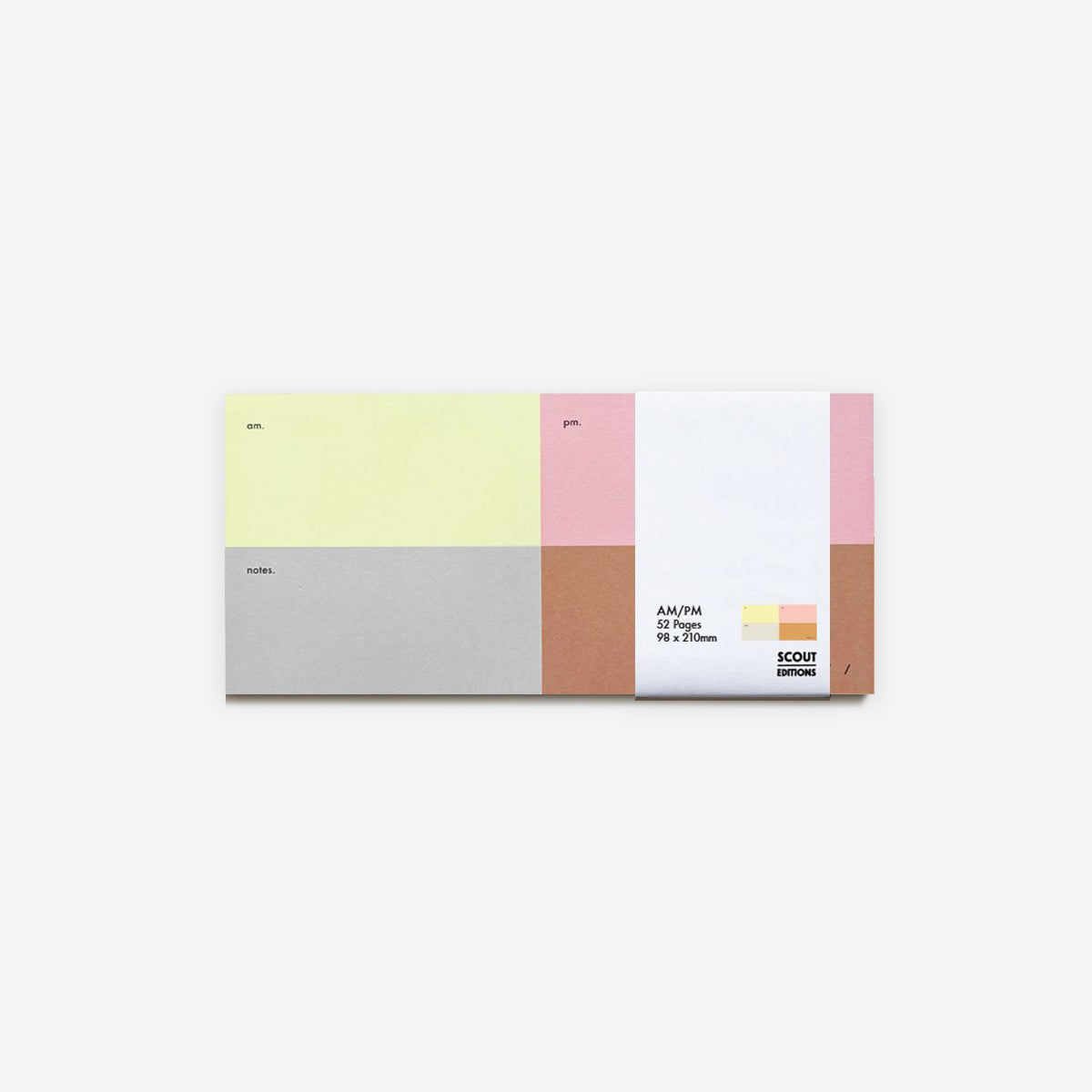 AM/PM PLANNER BLOCK PAD
