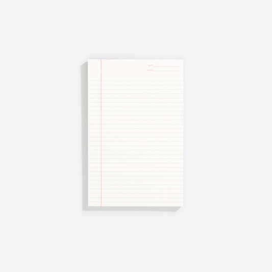 SCHOOLHOUSE LINED NOTEPAD