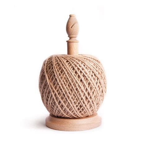 OAK TWINE HOLDER + REPLACEMENT TWINE BALL | TWO COLORS