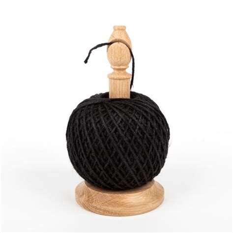 OAK TWINE HOLDER + REPLACEMENT TWINE BALL | TWO COLORS