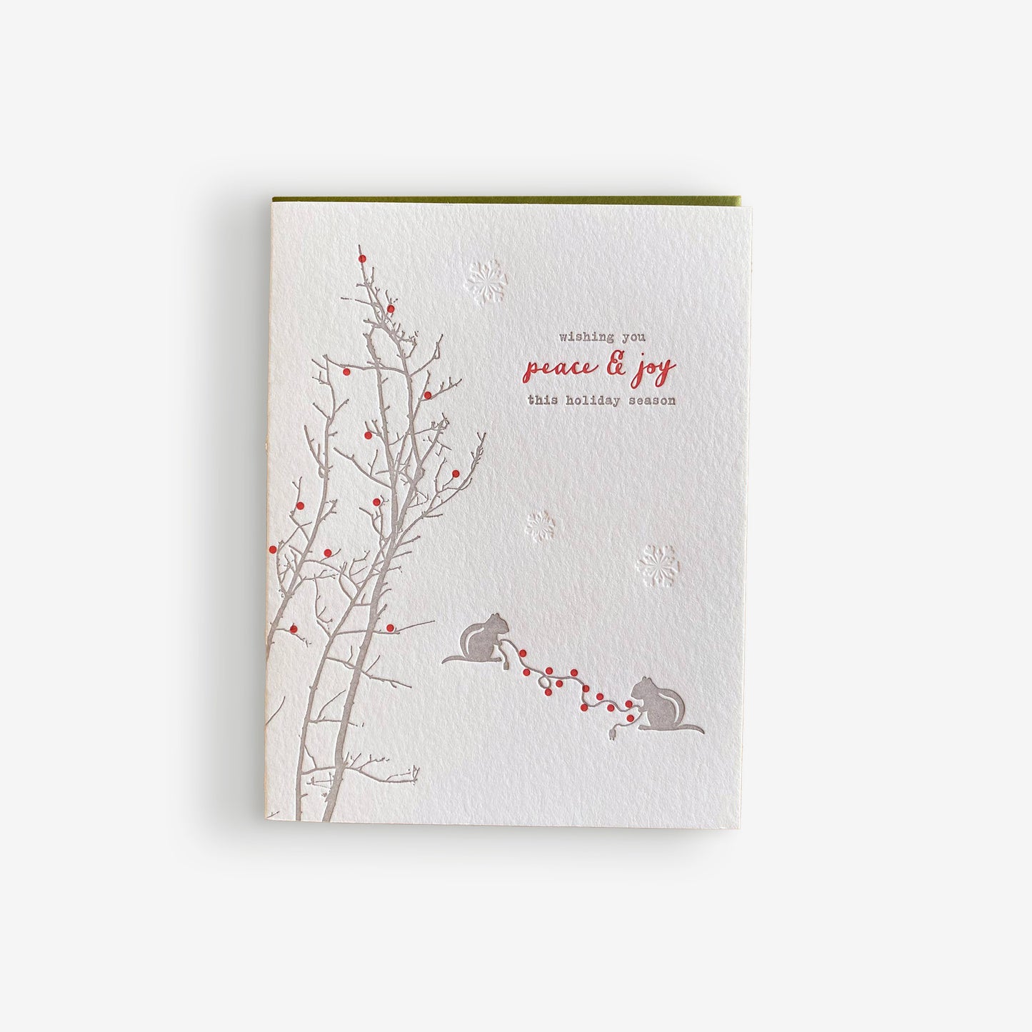 WINTER HOLIDAY GREETING CARDS