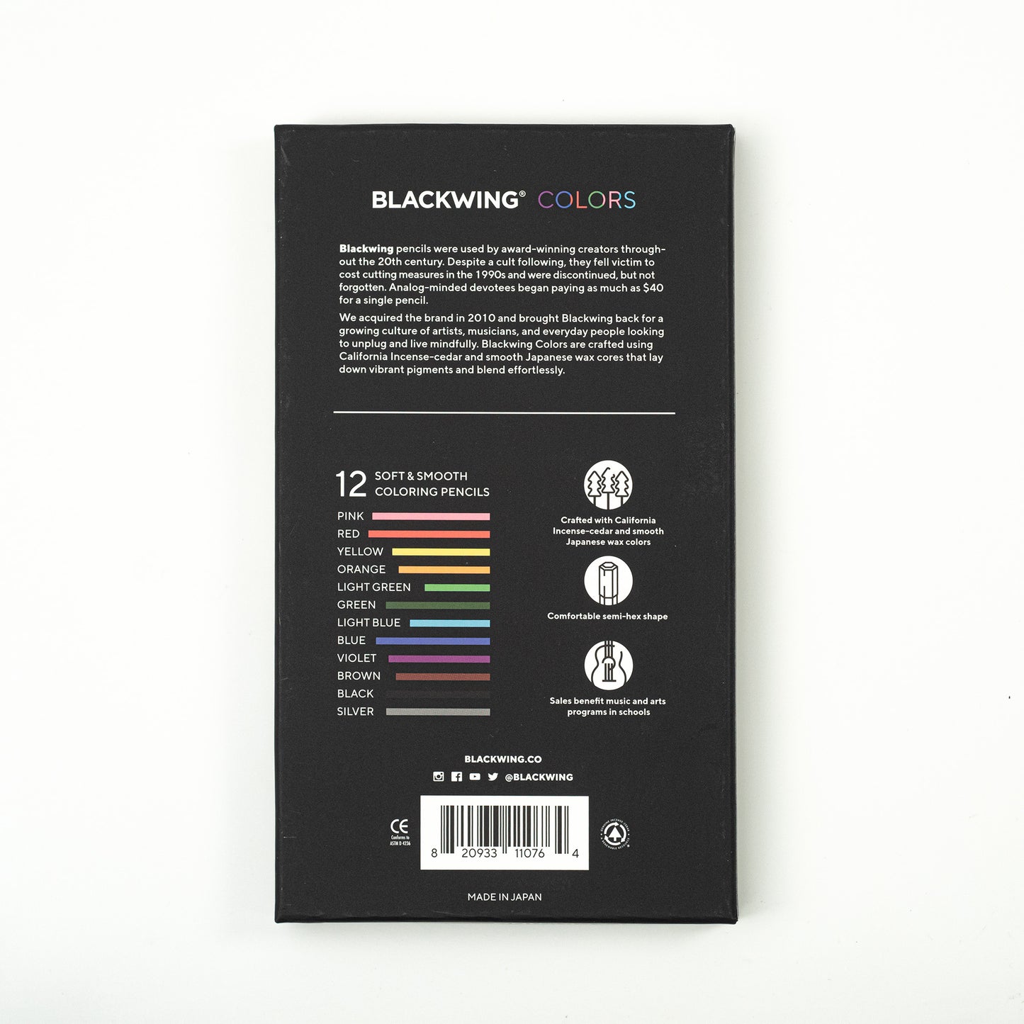BLACKWING COLORED PENCILS | BOX OF 12