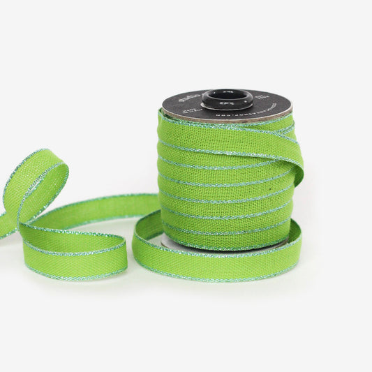 ITALIAN COTTON "DRITTOFILO" RIBBON | 3/8” width