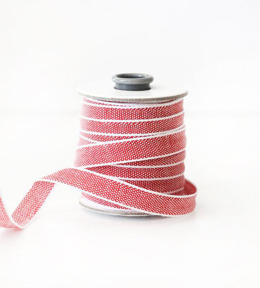 ITALIAN COTTON "DRITTOFILO" RIBBON | 3/8” width