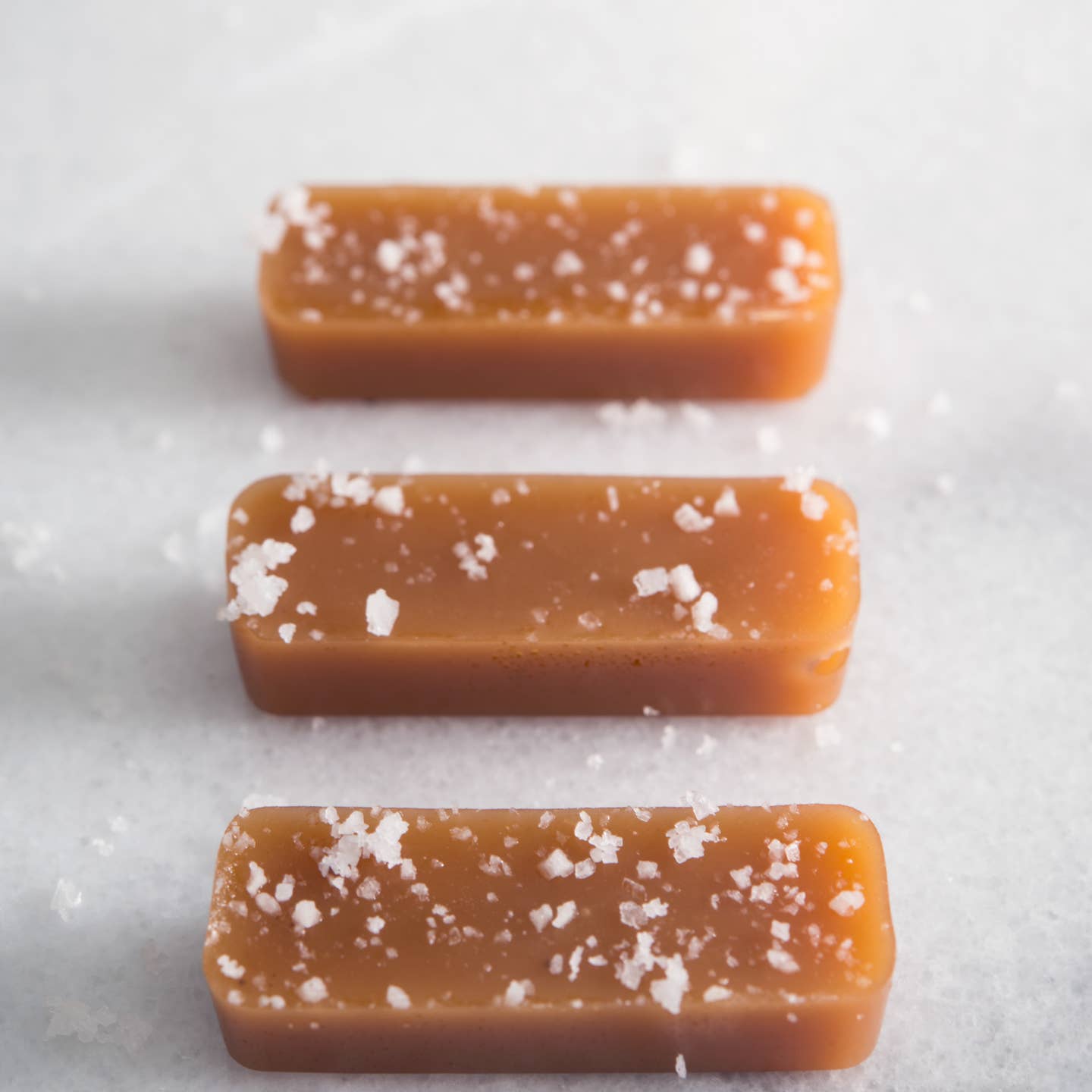 FLEUR DE SEL CARAMELS | SIX PIECES