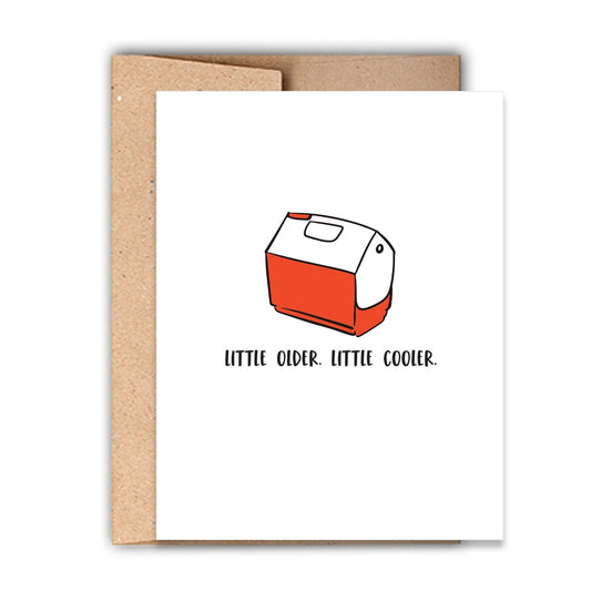 INDIVIDUAL GREETING CARD |  LITTLE COOLER BIRTHDAY